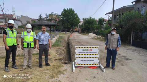 Harmancık doğal gazla buluşuyor