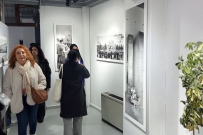 Bursa Nilüfer'de 'Enine Boyuna Bakış' sergisi