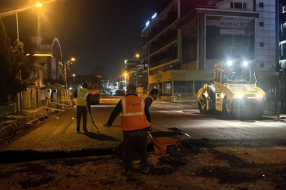 Kocaeli'de şehir uykuda, Büyükşehir 7/24 iş başında