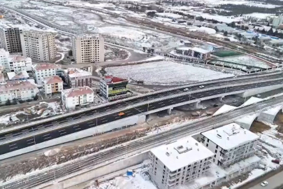 Başkentte trafiği rahatlatacak köprü açıldı
