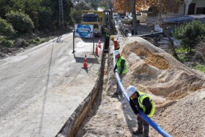 Mersin’de Hacıhalilarpaç’ın içme suyu altyapısı yenilendi