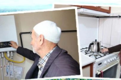 Ordu’da 124 konut ücretsiz doğalgaza dönüştürüldü