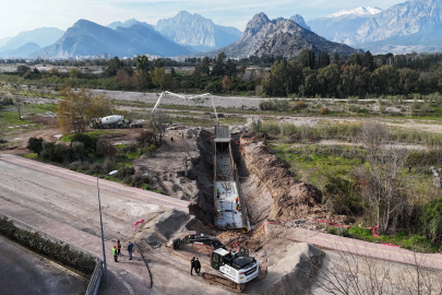 Antalya’da yağmursuyu altyapısı güçleniyor