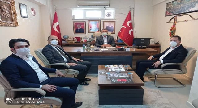 AK Parti Kilis'ten MHP'ye ziyaret